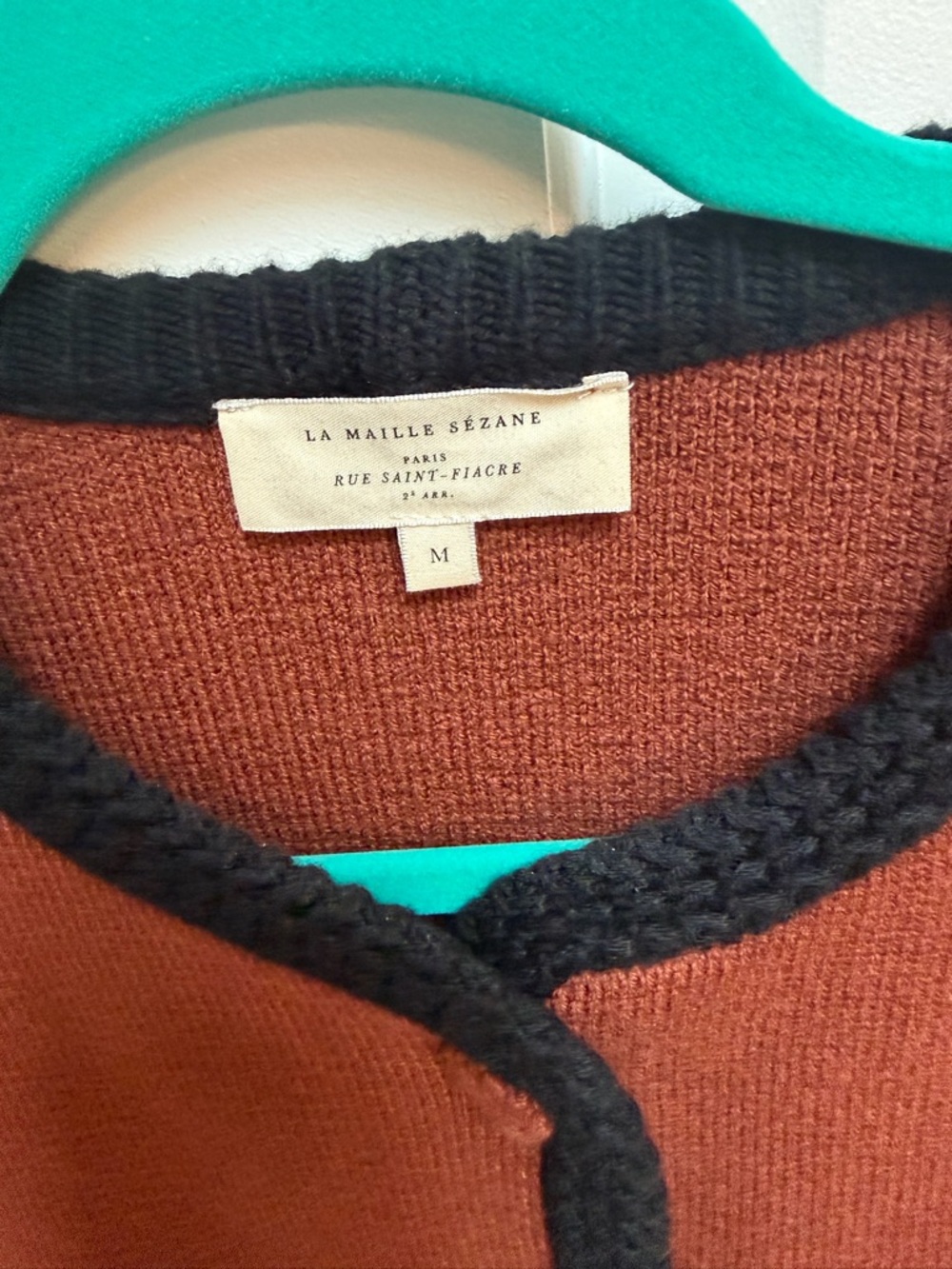 Sezane Auguste Jacket Havana - Size M - Picture 3 of 4